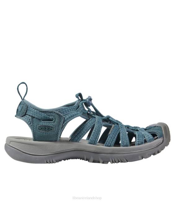 LLBean Keen Whisper Sandals Women J46J3791 Footwear Smoke Blue