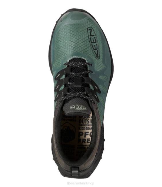 LLBean Keen Zionic Waterproof Hiking Shoes Men J46J1056 Footwear Dark Forest/Black