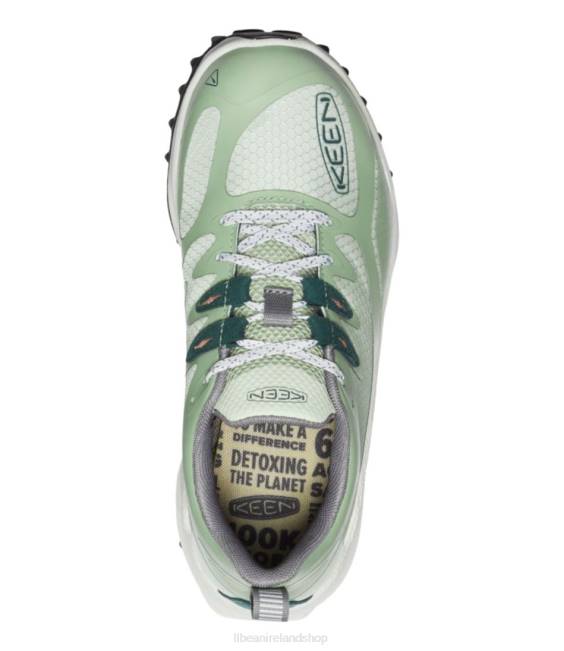LLBean Keen Zionic Waterproof Hiking Shoes Women J46J1055 Footwear Desert Sage/Ember Glow