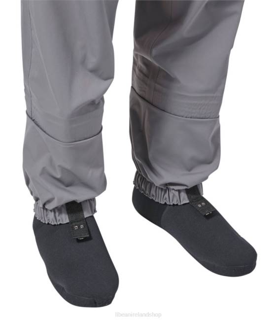 LLBean Kennebec Stockingfoot Waders with Super Seam Unisex J46J1342 Fishing Mineral Gray/Asphalt
