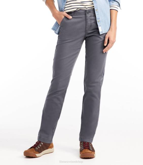 LLBean Lakewashed Chino Pants Women J46J4761 Clothing Indigo Slate