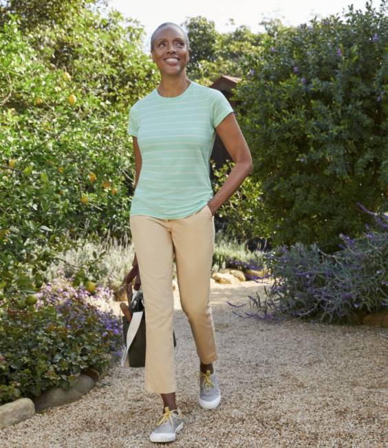 LLBean Lakewashed Chino Pants Women J46J678 Clothing Boulder