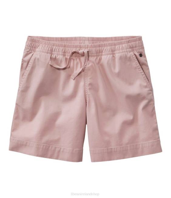 LLBean Lakewashed Dock Shorts Women J46J3165 Clothing Muted Rose
