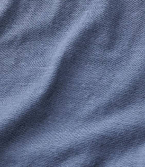 LLBean Lakewashed Organic Cotton Tee Men J46J5747 Clothing Sea Pine