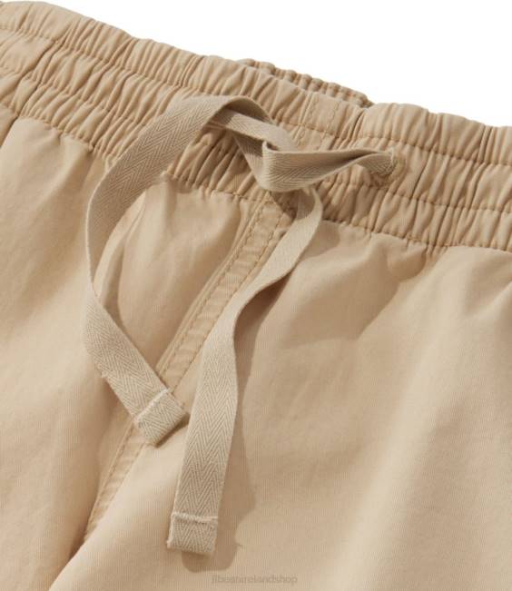 LLBean Lakewashed Pull-on Chinos Women J46J5011 Clothing Dark Taupe