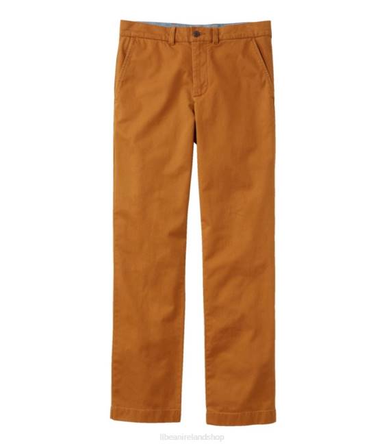 LLBean Lakewashed Stretch Khakis Men J46J3502 Clothing Bronze Clay