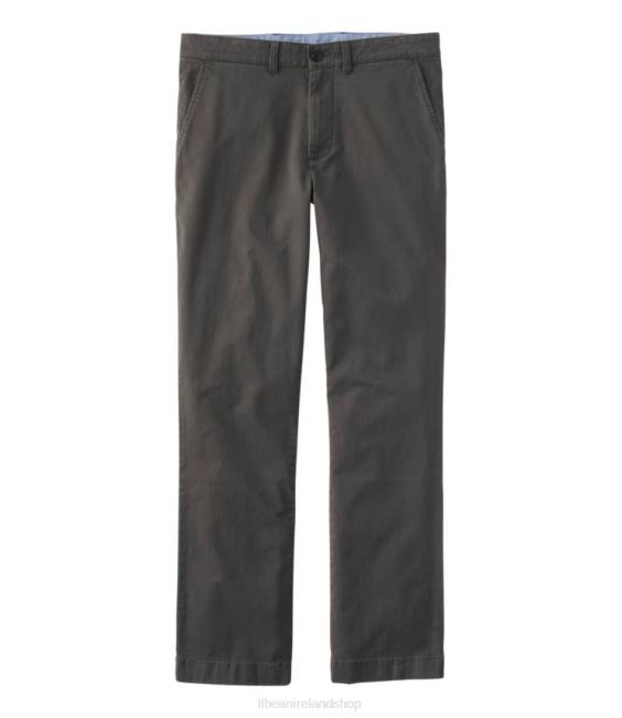 LLBean Lakewashed Stretch Khakis Men J46J7214 Clothing Raven