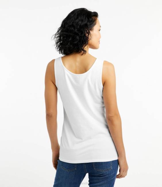 LLBean Layering Tank Women J46J2937 Clothing Raw Indigo