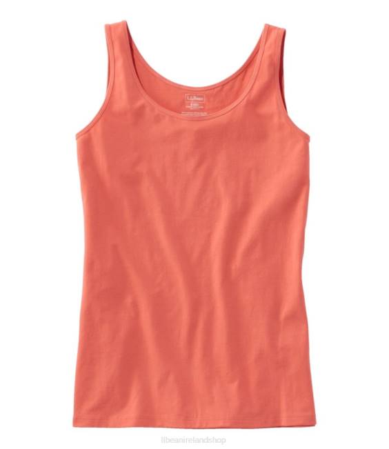 LLBean Layering Tank Women J46J6396 Clothing Sunlit Coral