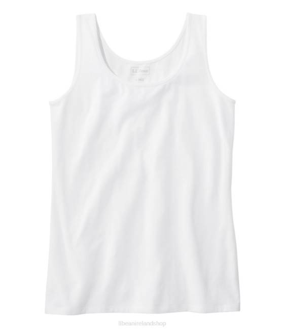 LLBean Layering Tank Women J46J6869 Clothing White