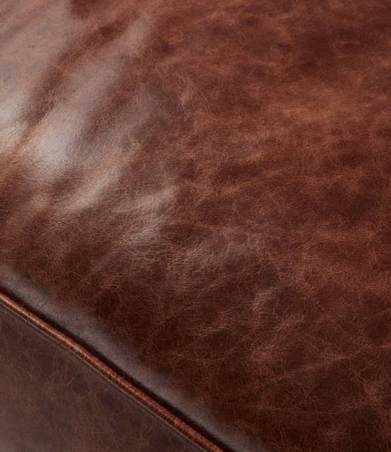 LLBean Leather Lodge Chair Unisex J46J2832 Indoor Furniture Chestnut Brown