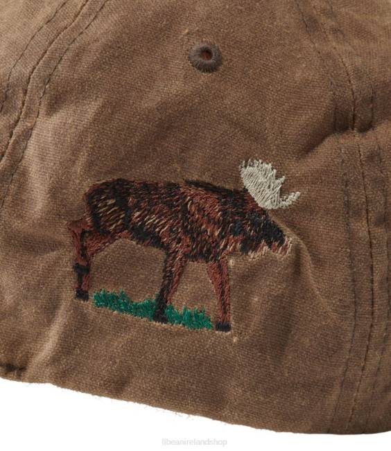 LLBean MIFW Waxcloth Hat Men J46J780 Outdoor Equipment Brown