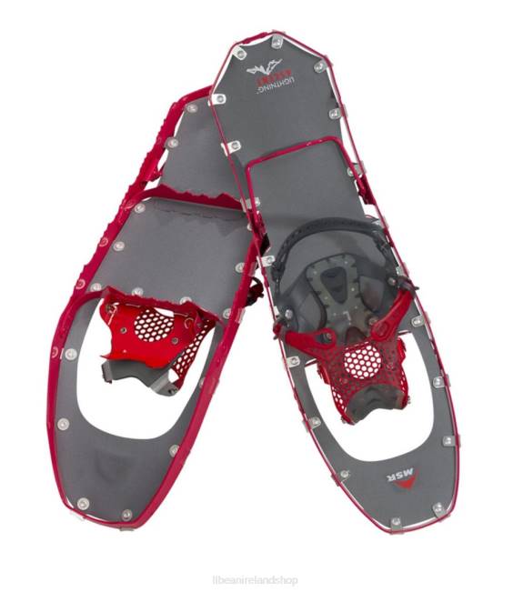 LLBean MSR Lightning Ascent Snowshoes Unisex J46J2174 Winter Sports Raspberry