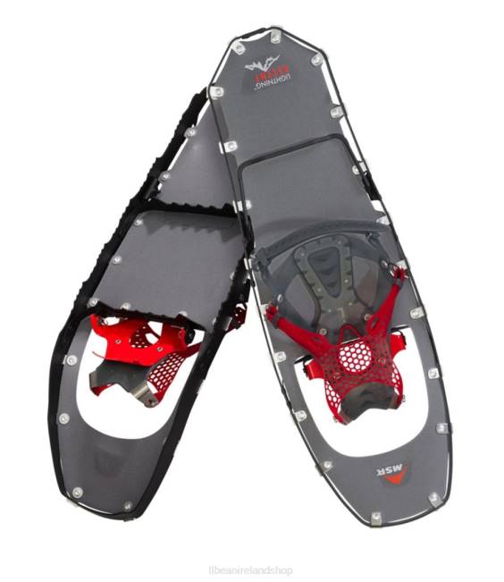 LLBean MSR Lightning Ascent Snowshoes Unisex J46J2214 Winter Sports Black