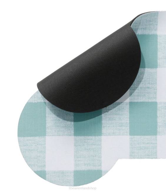 LLBean Machine Washable Dog Bone Placemat Unisex J46J2541 Home Goods Black/Sea Salt