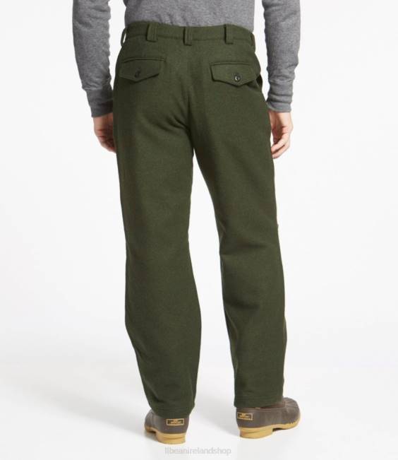 LLBean Maine Guide Wool Pants with PrimaLoft Men J46J790 Outdoor Equipment Loden