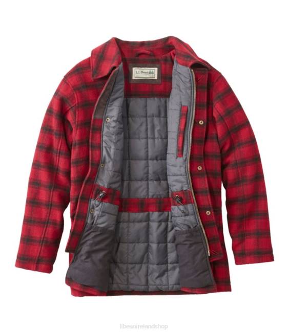 LLBean Maine Guide Wool Parka Men J46J3659 Outerwear Camouflage