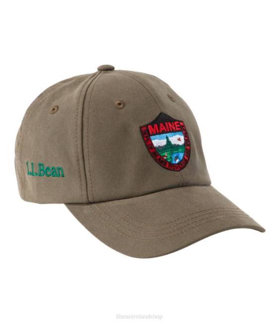 LLBean Maine Inland Fisheries and Wildlife Baseball Cap Men J46J138 Accessories Olive