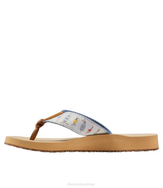 LLBean Maine Isle Flip-Flops Women J46J1008 Footwear Buoy