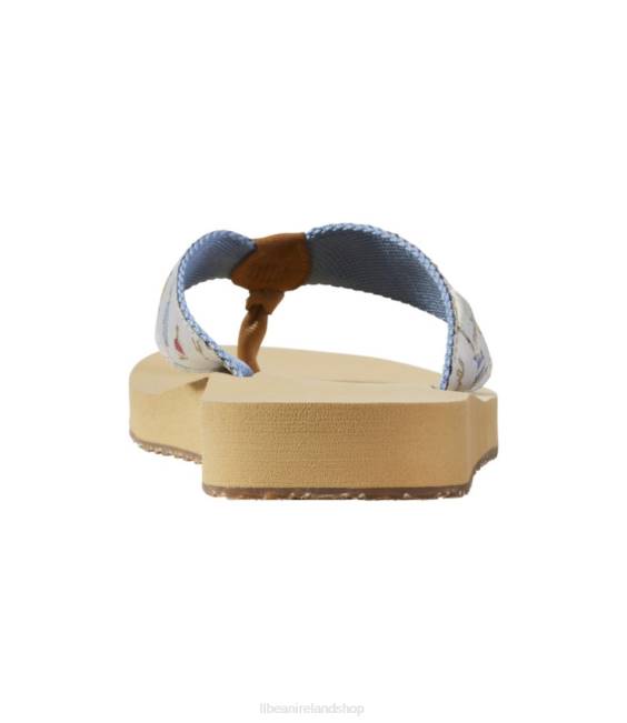 LLBean Maine Isle Flip-Flops Women J46J1008 Footwear Buoy