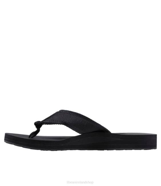 LLBean Maine Isle Flip-Flops Women J46J1071 Footwear Black
