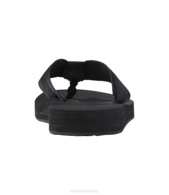 LLBean Maine Isle Flip-Flops Women J46J1071 Footwear Black