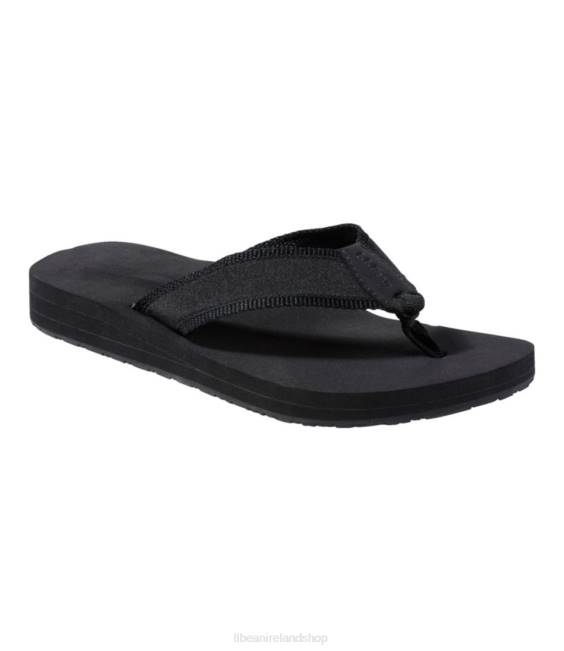 LLBean Maine Isle Flip-Flops Women J46J1071 Footwear Black