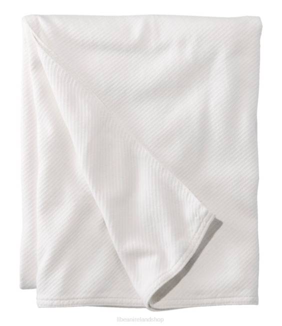 LLBean Maine Twill Blanket Unisex J46J4327 Bedding Sea Salt