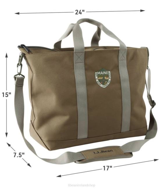 LLBean Maine Warden\s Tote Bag Unisex J46J1483 Outdoor Equipment Olive Drab