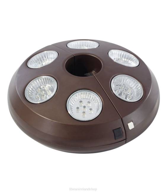 LLBean Market Umbrella Light Unisex J46J2751 Backyard  Patio Bronze