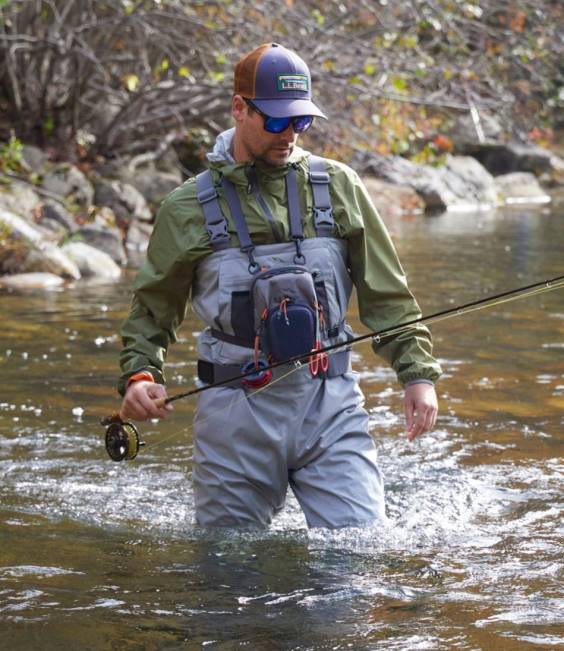 LLBean Micro Chest Pack Unisex J46J1698 Fishing Asphalt