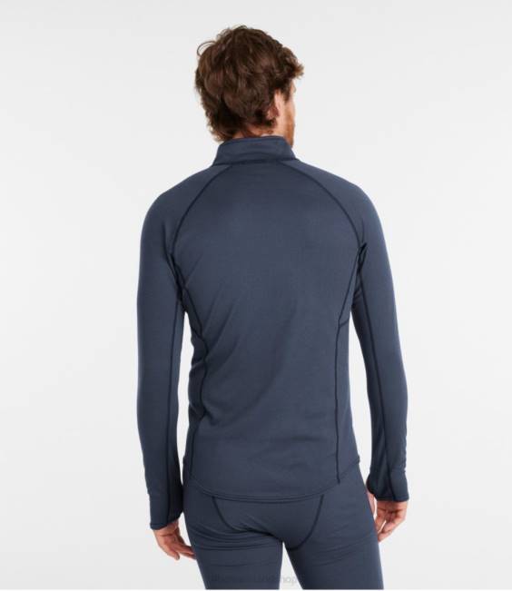 LLBean Midweight Base Layer Men J46J534 Clothing Carbon Navy