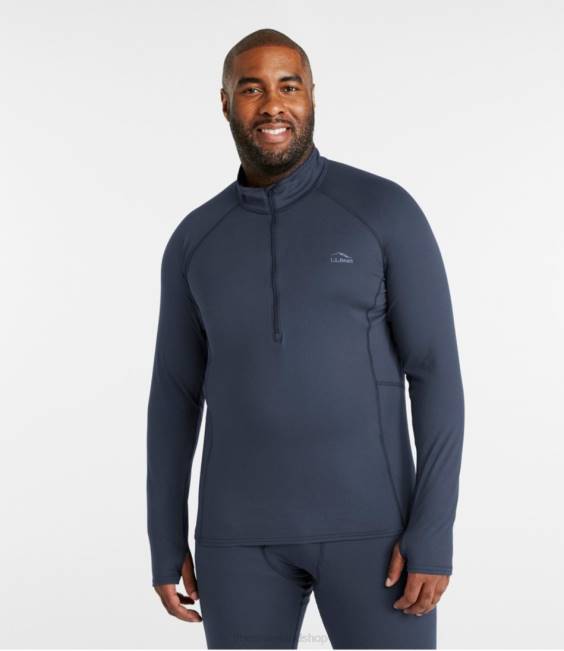 LLBean Midweight Base Layer Men J46J5949 Clothing Dark Pine
