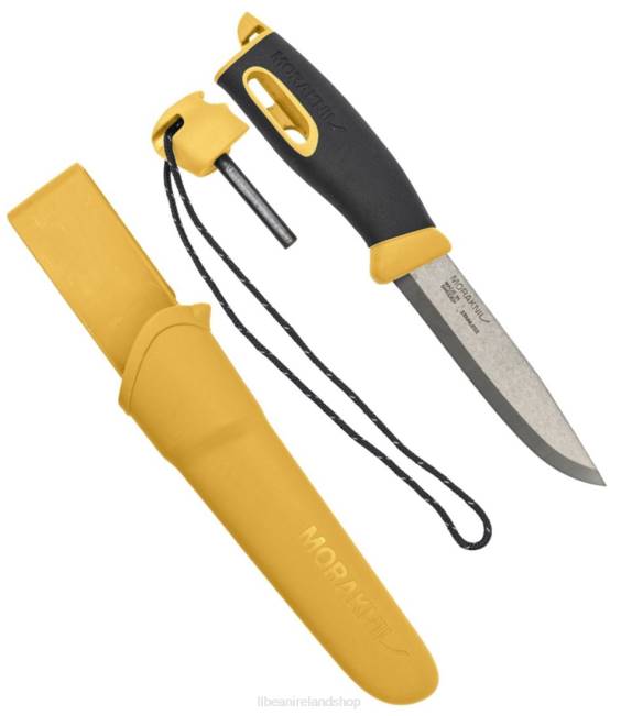 LLBean Morakniv Companion Spark Knife Unisex J46J1827 Outdoor Accessories Yellow