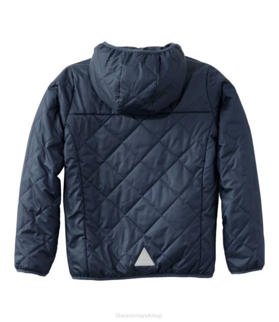 LLBean Mountain Bound Reversible Jacket Kids J46J3649 Outerwear Deep Sapphire/Carbon Navy