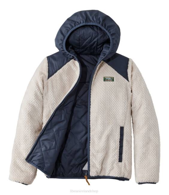 LLBean Mountain Bound Reversible Jacket Kids J46J3649 Outerwear Deep Sapphire/Carbon Navy