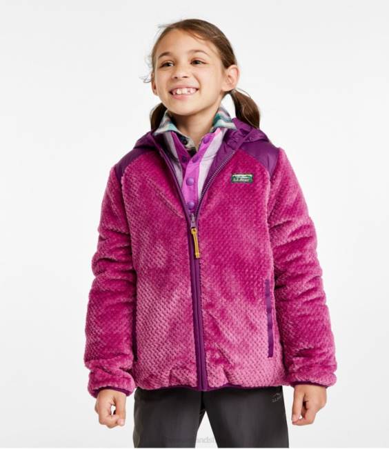 LLBean Mountain Bound Reversible Jacket Kids J46J6063 Outerwear Astral Blue/Twilight