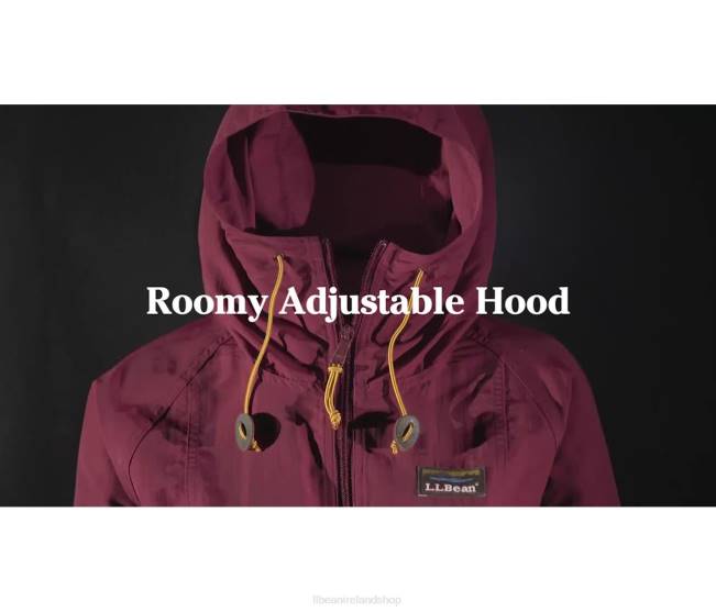 LLBean Mountain Classic Anorak Women J46J3613 Outerwear Black