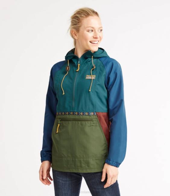 LLBean Mountain Classic Anorak Women J46J5065 Outerwear Spruce/Tuscan Olive