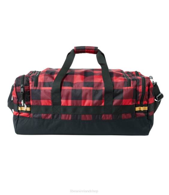 LLBean Mountain Classic Cordura Duffle Print Unisex J46J2435 Accessories Black/Red Buffalo
