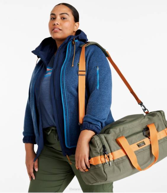 LLBean Mountain Classic Cordura Duffle Unisex J46J4255 Accessories Antique Gold/Navy