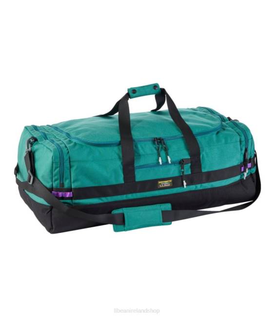 LLBean Mountain Classic Cordura Duffle Unisex J46J6218 Accessories Black/Warm Teal