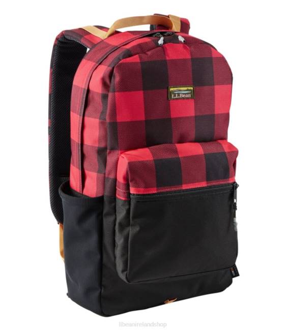 LLBean Mountain Classic Cordura Pack Print Unisex J46J2437 Accessories Black/Red Buffalo