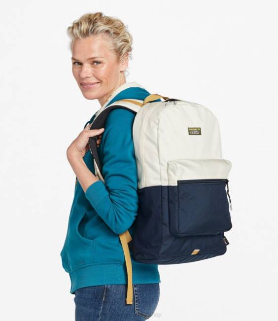 LLBean Mountain Classic Cordura Pack Unisex J46J6227 Accessories Classic Navy/Antique Gold