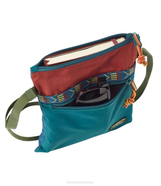 LLBean Mountain Classic Crossbody Bag Multi Unisex J46J4219 Accessories Bayside Blue/Iris Mauve