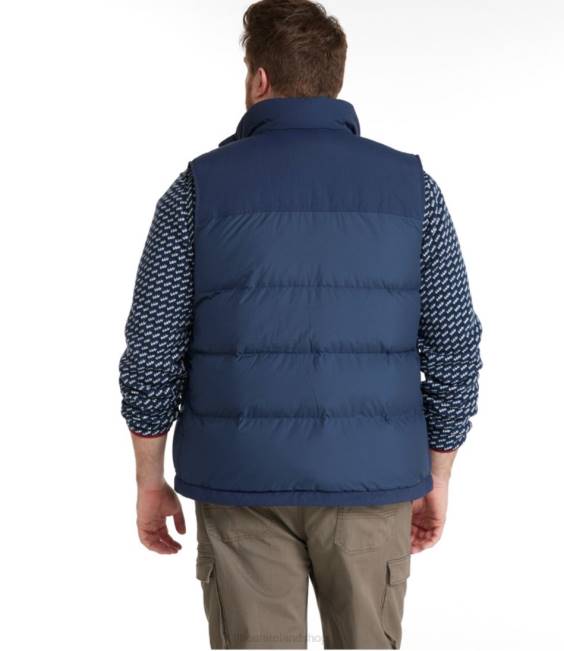 LLBean Mountain Classic Down Vest Men J46J873 Outerwear Nautical Navy