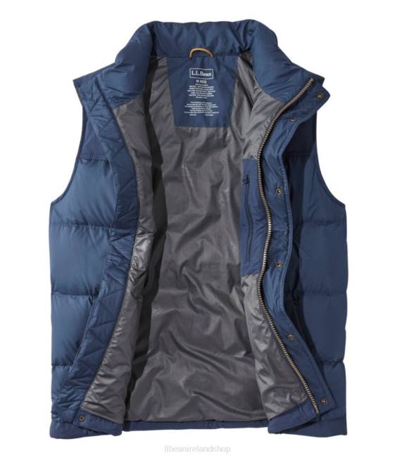LLBean Mountain Classic Down Vest Men J46J873 Outerwear Nautical Navy