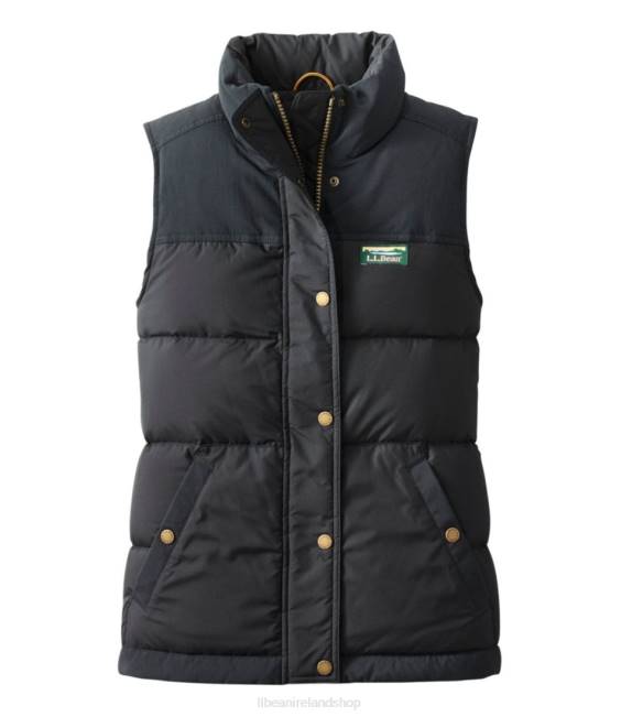 LLBean Mountain Classic Down Vest Women J46J3652 Outerwear Black