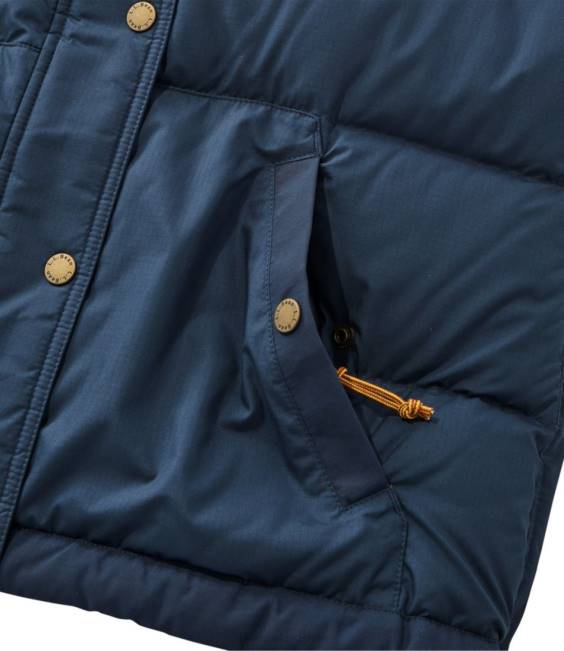 LLBean Mountain Classic Down Vest Women J46J887 Outerwear Nautical Navy