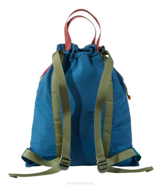 LLBean Mountain Classic Drawstring Pack Multi Unisex J46J2370 Accessories Spruce/Tuscan Olive